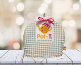 Pot-T Insulated Tea Cosy Cozy in Blue Gingham in Mini size