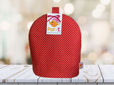 Coffee Cafetiere Cozy in red spot